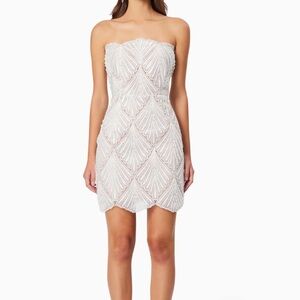 Elliatt Harper White Mini Dress